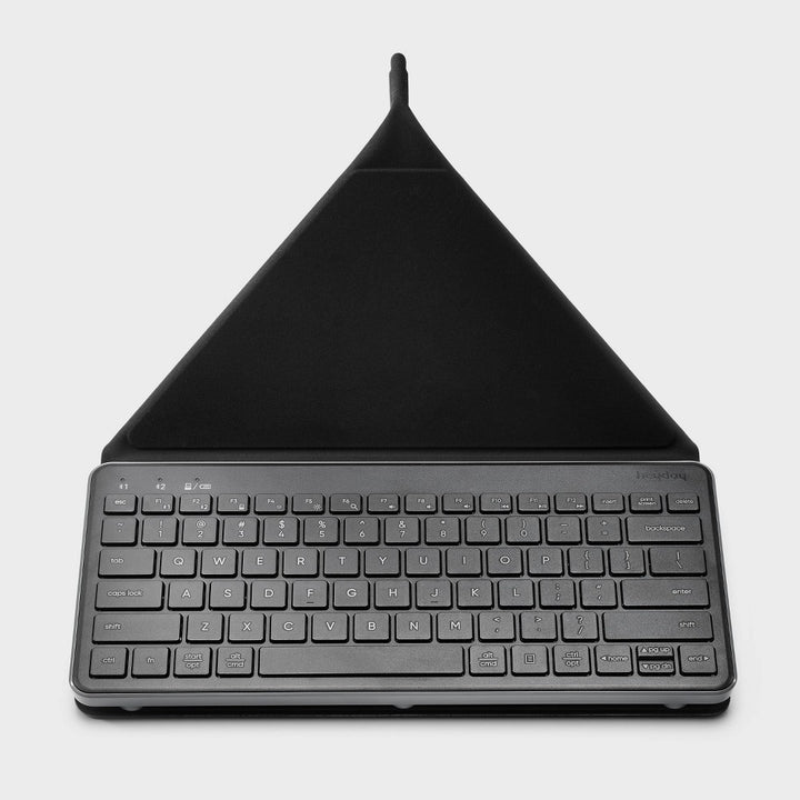 Wireless Keyboard with Stand for IPads & Tablets - Heyday™ Black and Gray