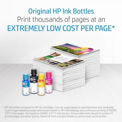 HP - 31 3-Pack Ink Bottles - Cyan/Magenta/Yellow