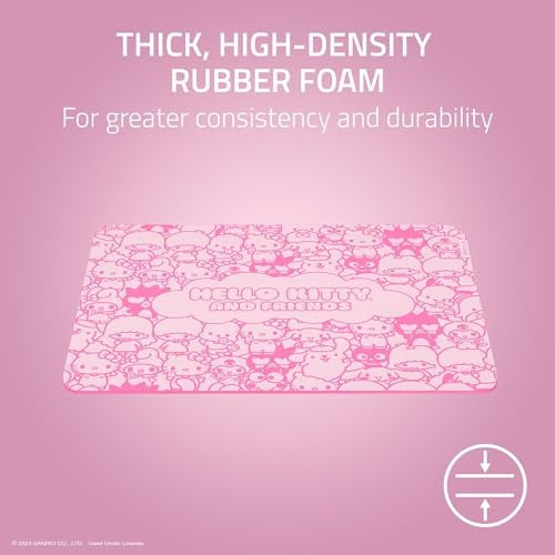 Razer - Gigantus V2 Cloth Gaming Mouse Pad (Medium) - Hello Kitty Edition