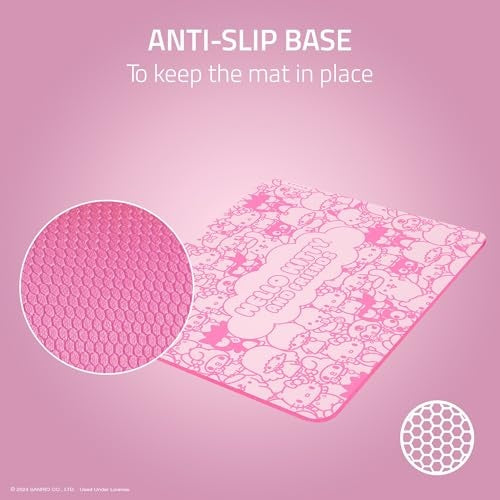 Razer - Gigantus V2 Cloth Gaming Mouse Pad (Medium) - Hello Kitty Edition