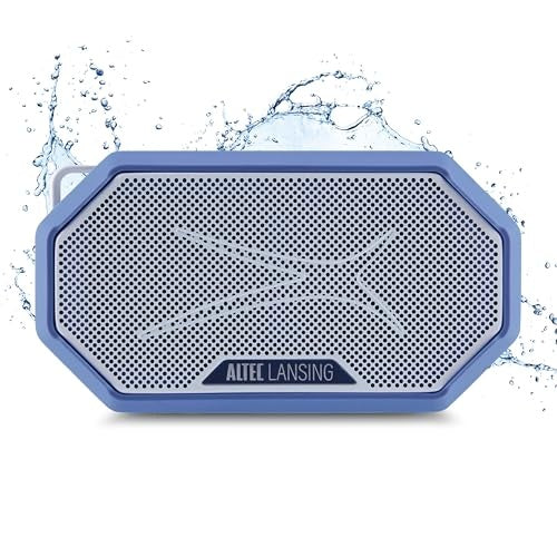HydraMini 2.0 EverythingProof Speaker - Periwinkle Blue/White