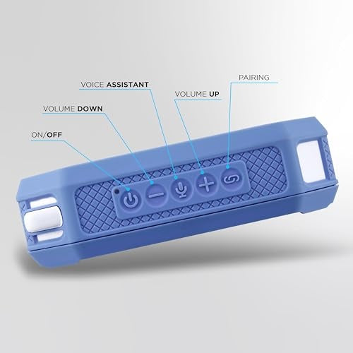 HydraMini 2.0 EverythingProof Speaker - Periwinkle Blue/White