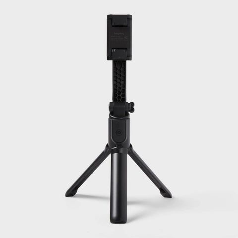 Tripod Selfie Stick with Stabilizer - Heyday™ Black: Gimbal Mount for Camera and Phone