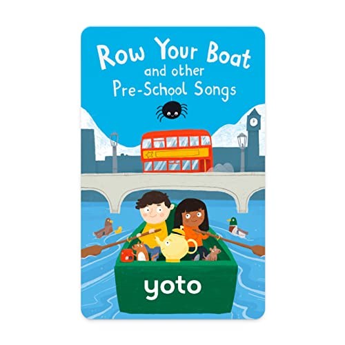 Yoto Row Your Boat and Other Pre-School Songs Audio Card: Learning System Software for Yoto Player Compatibility