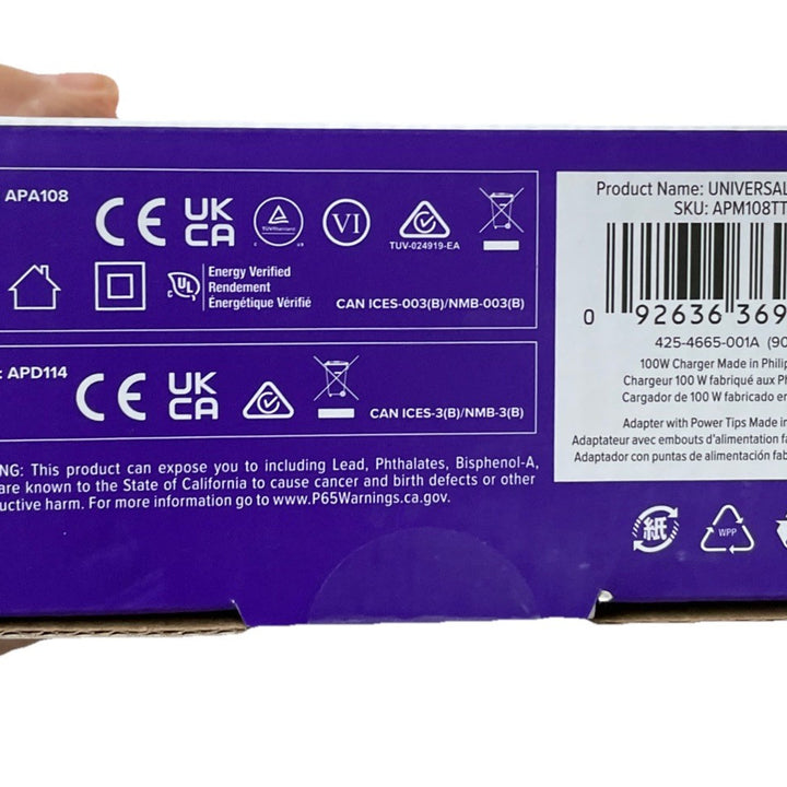 Targus Universal Charger Including All USB-C/ Legacy Devices