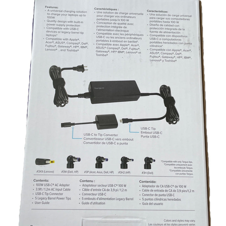 Targus Universal Charger Including All USB-C/ Legacy Devices