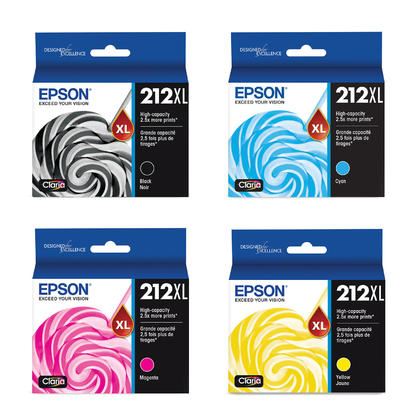Epson 212 Claria High Capacity Black Ink Cartridge T212XL120-S