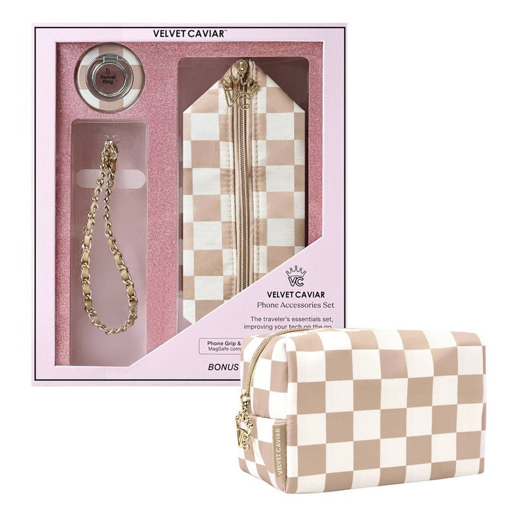 VELVET CAVIAR Phone Accessories Set - Nude Vibe Check: Cell Phone Charms