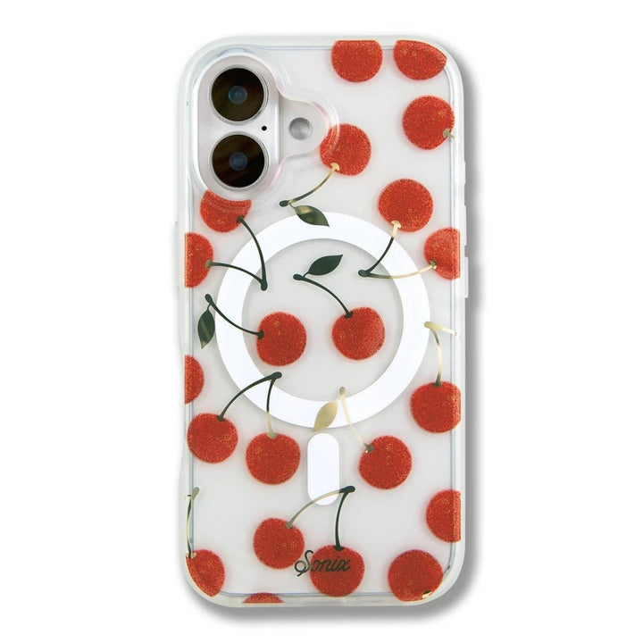 Sonix iPhone 16 Case with MagSafe - Cherry on Top: TPU Fruit Design