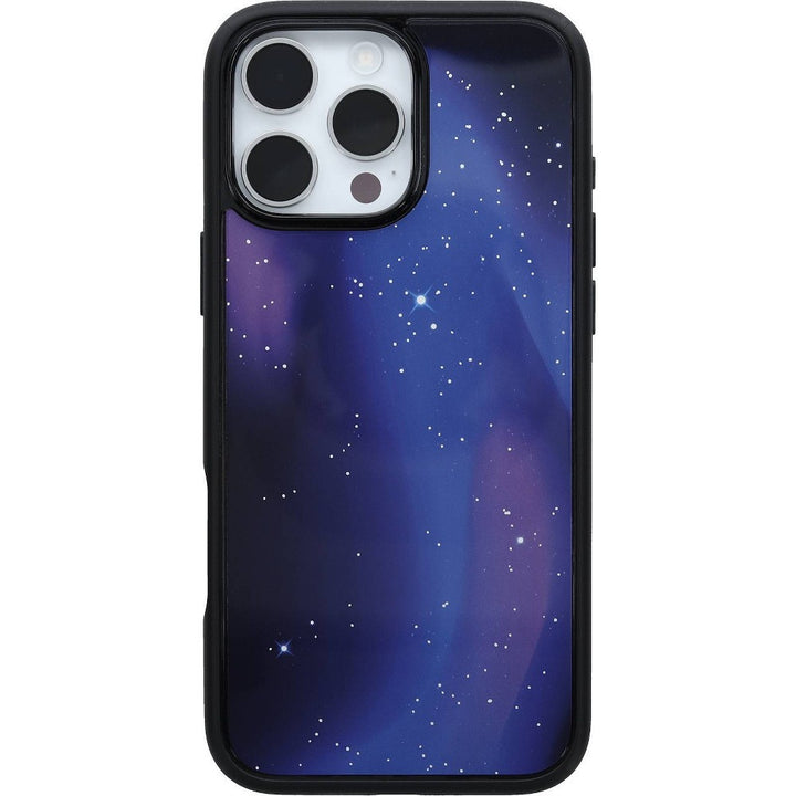 OtterBox iPhone 16 Pro Max Symmetry Series Case with MagSafe - Nebula Night: Solid Plastic Case, Black, MagSafe Compatible
