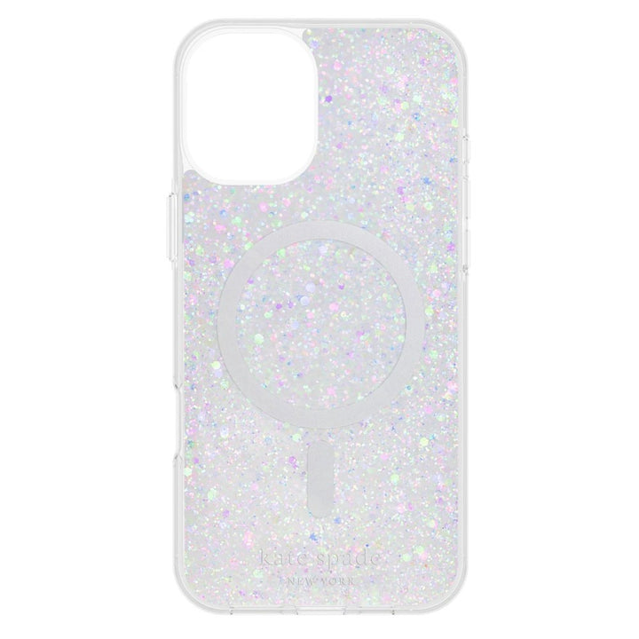 Kate Spade New York iPhone 16 Plus Protective Case with MagSafe - Chunky Glitter