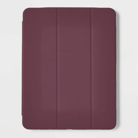 Apple iPad Pro 13" (M4) Case - Heyday™ Dark Cherry: Tablet Cover for 7th Gen