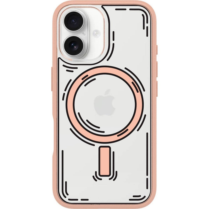 OtterBox iPhone 16 Symmetry Series Case with MagSafe - Doodle Cover