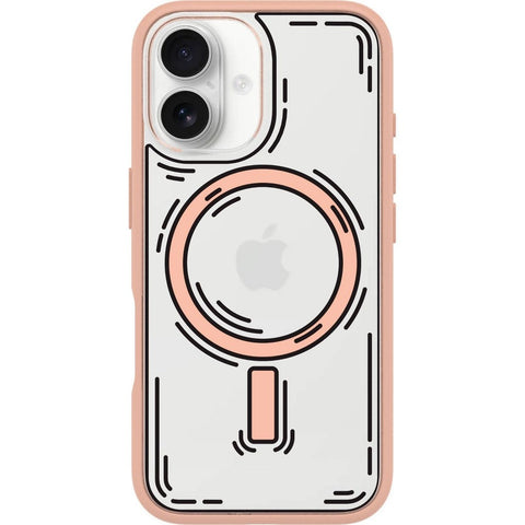 OtterBox iPhone 16 Symmetry Series Case with MagSafe - Doodle Cover
