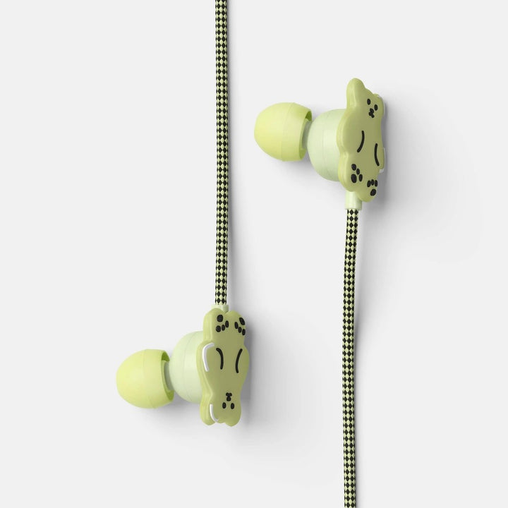 Wired Earbuds - Heyday™ Gummy Bear: Built-in Microphone, 3.5mm Connection