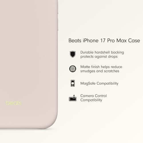 Beats iPhone 17 Pro Max Case with MagSafe and Camera Control — Lime Stone - OPEN BOX