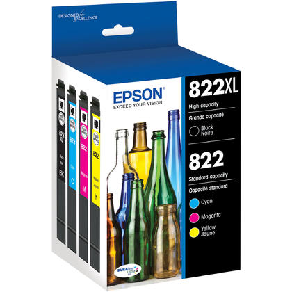 Epson 822XL 822 Ink Cartridges 2x Pack - Standard Yield