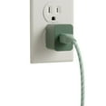 2-Port Wall Charger 15W USB-C & 5W USB-a (with 6' Lightning to USB-a Cable) - Heyday™ Evergreen