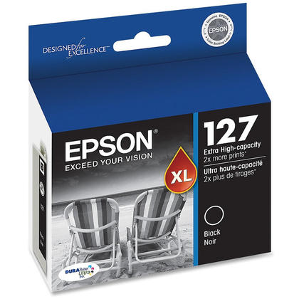 Epson - 127 XL High-Yield Ink Cartridge - Black