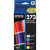 Epson 273 Ink Cartridges 4-Pack - Photo Black/Cyan/Magenta/Yellow