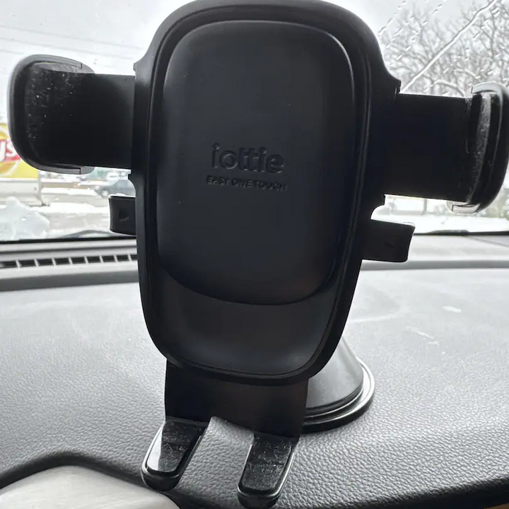 IOttie Easy One Touch 6 Dash & Windshield Mount - Black: Adjustable Mobile Phone Holder