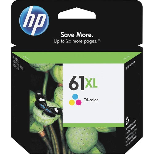 HP 61XL High-Yield Ink Cartridge Cyan/Magenta/Yellow 1XL