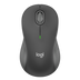 Logitech Signature M550 Wireless Mouse - Large - Graphite: Bluetooth & USB-a Connection