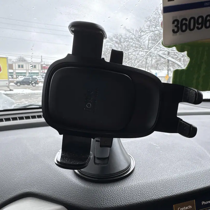 IOttie Easy One Touch 6 Dash & Windshield Mount - Black: Adjustable Mobile Phone Holder