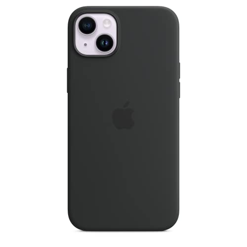 Apple iPhone 14 Plus Silicone Case MagSafe Midnight Pack of 1