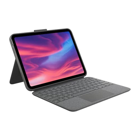 Logitech Combo Touch Keyboard Case for iPad, Oxford Grey