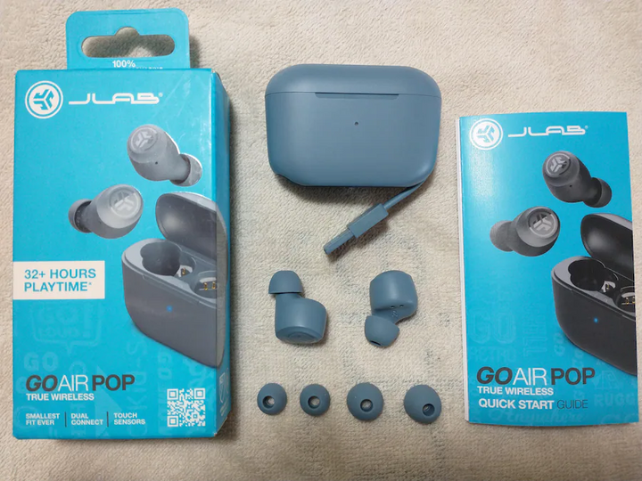 JLAB GO Air POP Wireless Earbuds - Slate One Size
