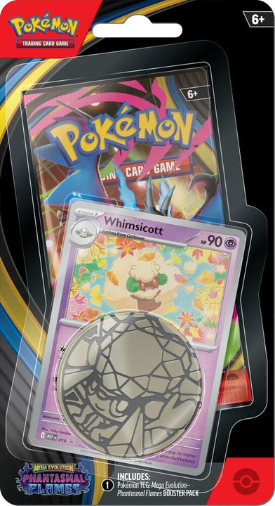 Phantasmal Flames Checklane Blister — Whimsicott - front