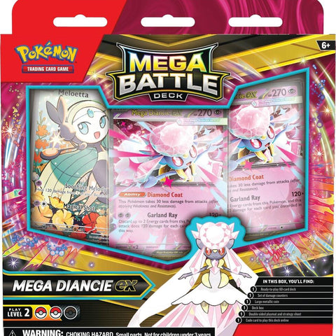 Mega Battle Deck — Mega Diancie ex - front