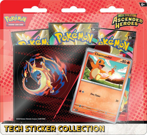 Pokémon TCG — Ascended Heroes Tech Sticker Collection — Charmander