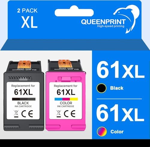 HP 61XL High-Yield Ink Cartridge Cyan/Magenta/Yellow 1XL