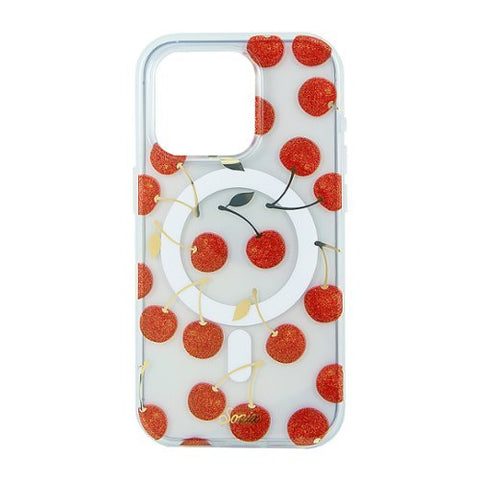 Sonix iPhone 15 Pro Case with MagSafe - Cherry on Top: Polycarbonate, Cherries Pattern