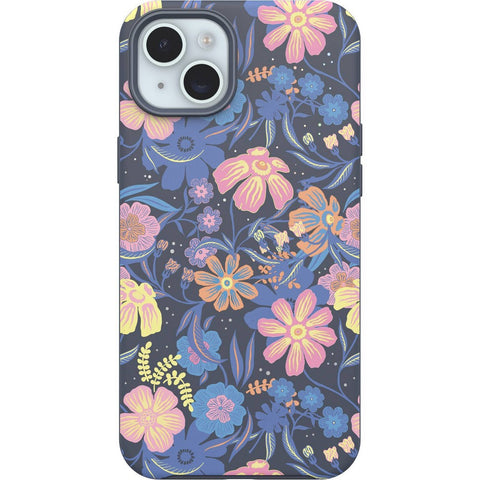 OtterBox iPhone 15 Plus/iPhone 14 Plus Symmetry Series Case with MagSafe - Fairy Fauna: Polycarbonate Cell Phone Cover, Abstract Design