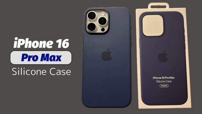Apple iPhone 16 Pro Max Silicone Case MagSafe - Denim