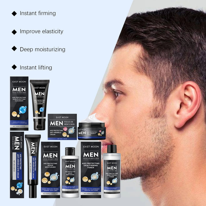 100ML Men Face Toner Moisturizing Nourishing Reduce Fine Lines Firming Lightweight Refreshing Refine Texture Smoothing Facial