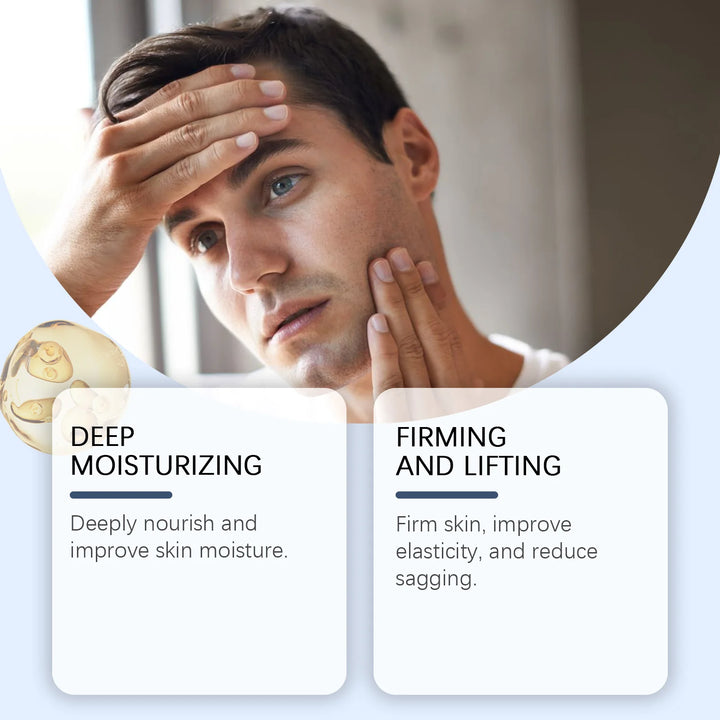 100ML Men Face Toner Moisturizing Nourishing Reduce Fine Lines Firming Lightweight Refreshing Refine Texture Smoothing Facial