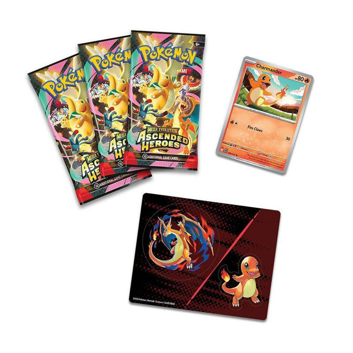 Ascended Heroes Tech Sticker Collection — Charmander - Included promo card and stickers