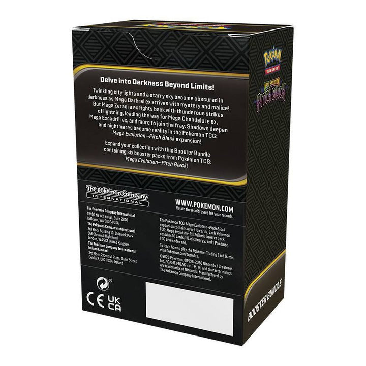 Pitch Black Booster Bundle - Back and side of retail box