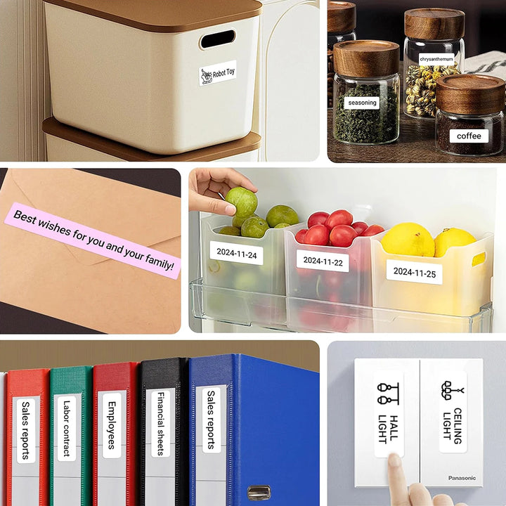 Marklife P15 Bluetooth Label Printer & Label Refills