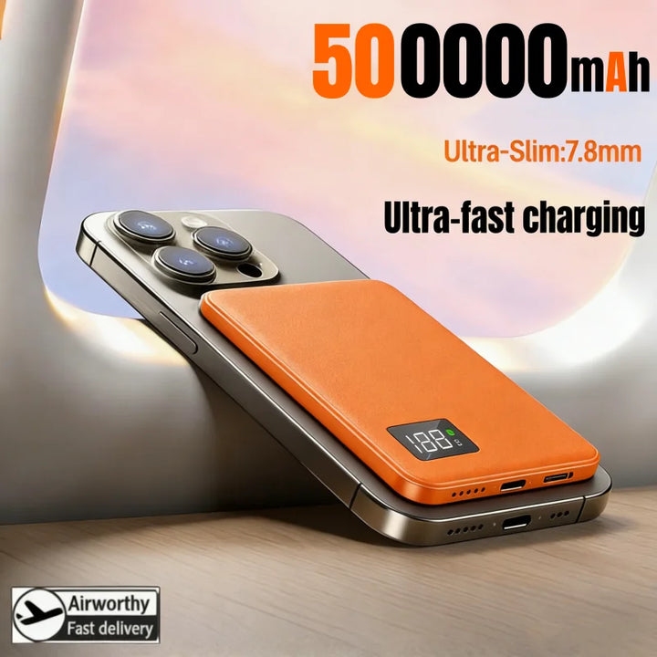 StormCharge 200000 and 500000mAh Wireless Magnetic Power Bank Portable