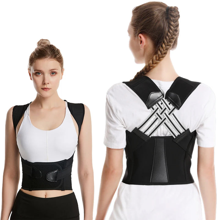 Posture Corrector Back Brace – Adjustable Support Belt