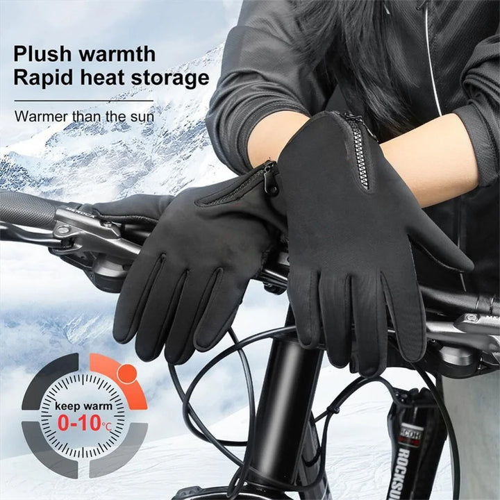 Outdoor Winter Gloves Men Women Touchscreen Warm For Cycling Driving Motorcycle Cold Gloves Windproof Non Slip Gloves S-XL