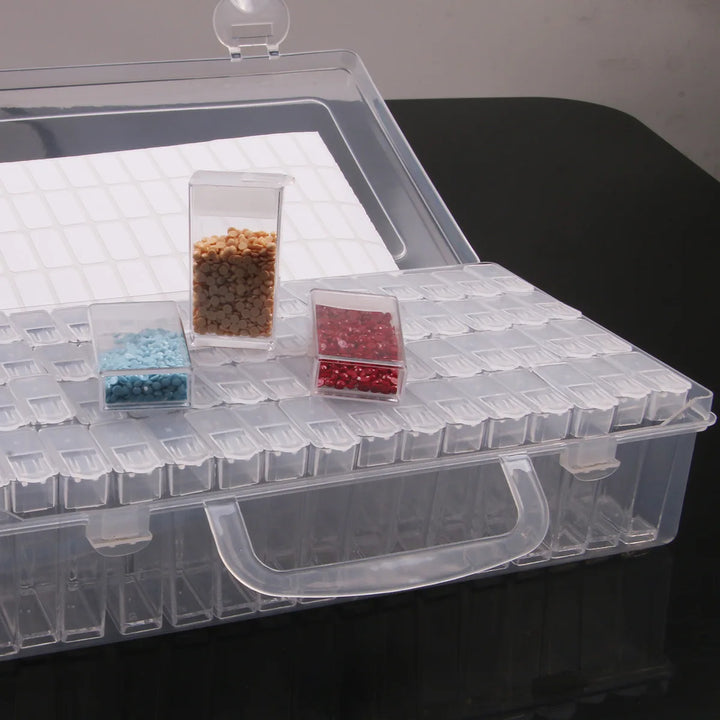 5D DIY Diamond Painting Tools Accessories Storage Box Container Diamond Embroidery Accessories Drill Box Mosaic Container Case
