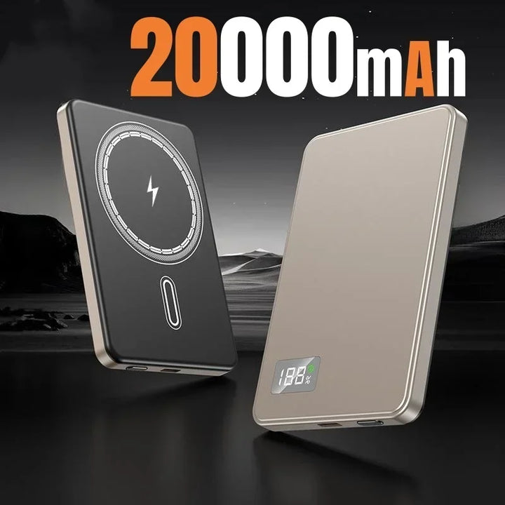 StormCharge 200000 and 500000mAh Wireless Magnetic Power Bank Portable