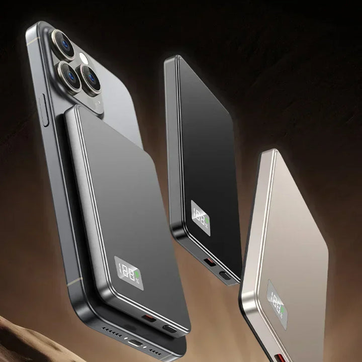 StormCharge 200000 and 500000mAh Wireless Magnetic Power Bank Portable