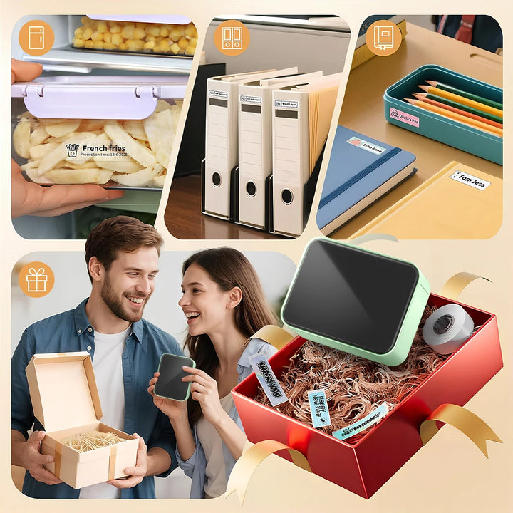 Marklife P15 Bluetooth Label Printer & Label Refills